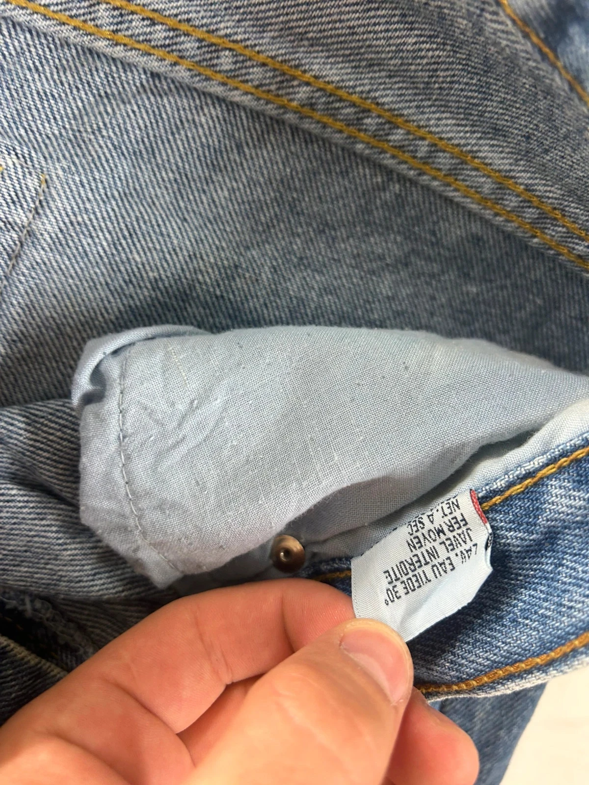 Jean reto azul vintage Bronx jeans wear tamanho 46 – photo 13
